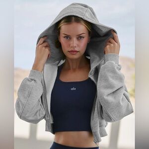 Alo Yoga Sweet Escape Zip-Up Hoodie